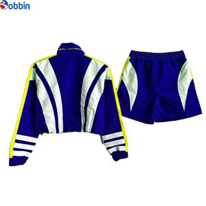 Nuevo Conjunto de Chaqueta y Pantalón Deportivo Casual Unisex Personalizado, Cortavientos de Invierno, Cuello Alto, Impermeable, con Cierre y Transpirable - Product Image 6