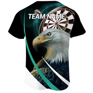 เสื้อดาร์ทสั่งทำขายส่ง ผ้าโพลีเอสเตอร์ แห้งเร็ว ระบายอากาศได้ดี พิมพ์ลายแบบซับลิเมชั่น สำหรับเสื้อทีมสโมสร - Product Image 5