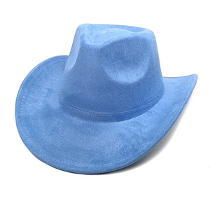 Nouveauté 2025 – Chapeau de cowboy en daim tendance 24 couleurs pour homme et femme – Style décontracté, rétro, idéal pour les voyages et les fêtes - Product Image 3