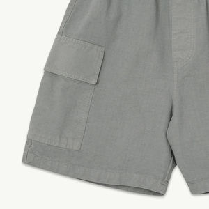 Pantalones Cortos Cargo para Niños en Color Sólido, Diseño de Alta Calidad, Servicio OEM, Diseño Elegante, Bolsillos Delanteros y Cintura Elástica - Product Image 3