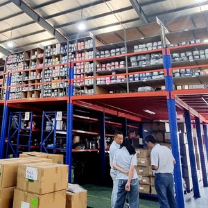 Étagères de stockage en acier de support sélectif de palette de système de support de mezzanine certifié CE/ISO9001 réglable pour des entrepôts et des garages - Product Image 5