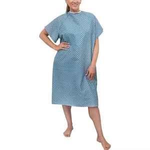 Ropa médica OEM, uniforme de hospital para médicos, ropa de hospital para hombres, bata de paciente, ropa de algodón unisex, personalizada. - Product Image 2