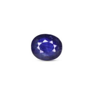 Loose 5.7 Carat Royal Blue Sapphire Gemstone for Fine Jewelry - Product Image 1
