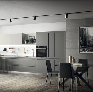 JY Project Customized Vietnam Factory Modern European Kitchen Cabinet Wood <b>Melamine</b> Sink Design RTA Full <b>Set</b> Custom Kitchen - Product Image 5