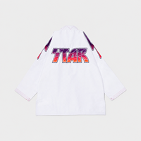 STAR SPORTS 450 GSM Gi Brazilian Jiu Jitsu Profesional Tenun Mutiara Bordir Kustom Kimono Latihan Fit Pemasok Label Pribadi