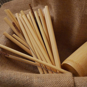 Assorted Sizes <b>Bamboo</b> <b>Straws</b> Reusable Natural Drinking <b>Straws</b> for Different Cup Sizes Wholesale Factory Price - Product Image 1