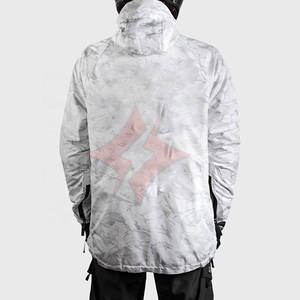 Chaqueta con Capucha Personalizada de Alta Calidad para Motociclistas, con Cierre, Impresión por Transferencia de Calor, Forro Polar de Poliéster y Algodón, Transpirable, 220g, Unisex - Product Image 2