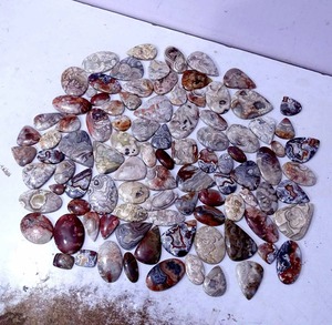 Suministro Directo de Fábrica: Ágata Crazy Lace de Alta Calidad, Piedra Suelta para Joyería, Colección de Cristales en Venta - Product Image 1