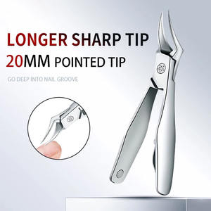 Cortauñas de Alta Resistencia para Personas Mayores y Adultos, con Apertura de Mandíbula Ancha, Cuchilla Ajustada para Uñas de los Pies, Mango Largo con Lima de Uñas y Estuche Protector - Product Image 3