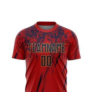 Maillots de football OEM en gros, uniformes de football vierges avec poche, maillots de football personnalisés de haute qualité pour adultes et jeunes - Product Image 4