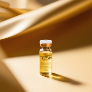 Essence faciale dorée de luxe, concentré réparateur de la peau, lifting et élasticité, ampoule nourrissante en profondeur, lot de 17 ml, 10 flacons - Product Image 3