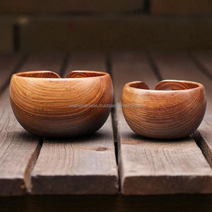 Premium Wooden Yarn <b>Bowl</b> for Crochet, Weaving & Yarn Control - Product Image 3