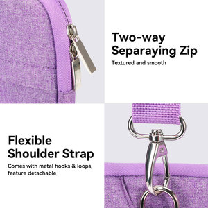 Sacs pour ordinateur portable de haute qualité, sacs à bandoulière personnalisés pour ordinateur portable en nylon, prix de gros, sac de sécurité pour ordinateur portable - Product Image 3