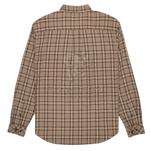 Chemise en flanelle à motif de couleur personnalisée avec tissu en coton doux et manches longues pour homme, idéale pour les tenues décontractées et les activités de plein air - Product Image 2