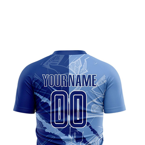 เสื้อฟุตบอลผ้าเนื้อนุ่ม ระบายอากาศได้ดี เสื้อฟุตบอลสำหรับออกกำลังกาย เสื้อฟุตบอลทีมมืออาชีพ เสื้อฟุตบอลสไตล์สปอร์ตทันสมัย - Product Image 6