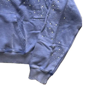 Sudadera con Capucha de Invierno de Alta Calidad, 100% Algodón, con Diseño de Bolsillo, Tejido Transpirable, Logotipo Personalizado en Relieve 3D para Hombre - Product Image 5