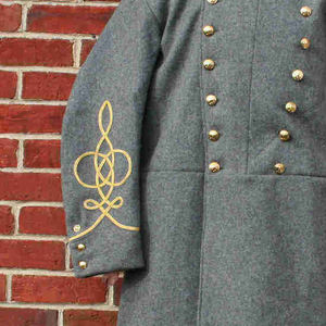 Manteau en laine classique de style américain du XIXe siècle, reproduction historique, modèle Frock Coat - Product Image 3