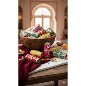 ของตกแต่งงานแต่งงานแบบดั้งเดิมสไตล์วินเทจ ดอลกีแบบแขวนสำหรับงานอินเดีย ปากีสถาน งานเฮนน่า งานเมเฮนดี งานฮัลดี งานนิกะห์ ทำจากพลาสติก - Product Image 1