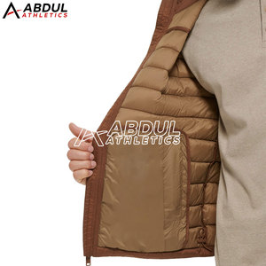 Veste d'hiver matelassée pour homme, coupe confortable, matériau isolant, idéale pour les activités de plein air en hiver, usage quotidien - Product Image 5