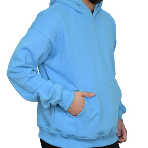 High Quality Polyester/Cotton Unisex Casual Regular Fit Heavy Pullover Hoodie <b>Thermal</b> <b>Fleece</b> Pocket Quick Dry Breathable Winter - Product Image 3