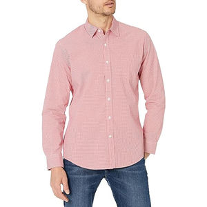 Camisa de Manga Larga Casual para Hombre, Estilo Ejecutivo, Corte Ajustado, 100% Algodón Twill, Transpirable, Proveedor Mayorista OEM - Product Image 6