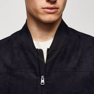 Customized Wholesale Leather <b>Suede</b> <b>Jacket</b> for Men Outerwear Front High Street Style Winter Wear <b>Suede</b> Leather <b>Jacket</b> - Product Image 5