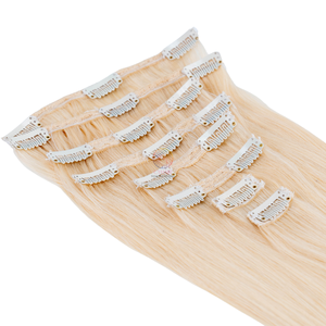 Pas d'enchevêtrement pas de perte de cheveux vierges Clip-in Super Double dessiné vrais cheveux humains vietnamien brut lâche vague profonde Remy doux - Product Image 4