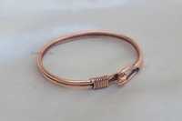 Bracelet et jonc ajustables en cuivre pur - Impression réactive personnalisée, fait main en Inde, N.S Overseas pour la Saint-Valentin