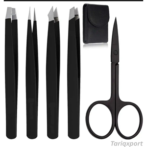 Pince à épiler professionnelle pour sourcils et épilation, en acier inoxydable, antistatique, pince à épiler pour sourcils, pince à épiler pour l'épilation - Product Image 6