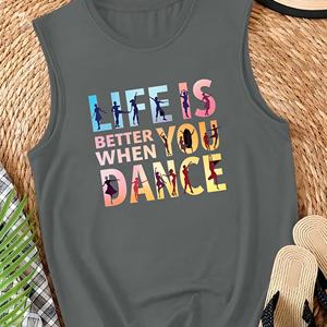 LA VIE EST MEILLEURE QUAND VOUS DANSEZ Gilet décontracté pour femme - Product Image 3