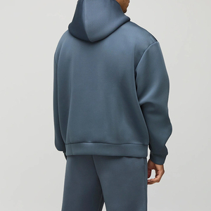 Ensemble de survêtement décontracté avec capuche et manches longues, design de haute qualité à prix abordable, personnalisable avec logo et pantalon large - Product Image 5