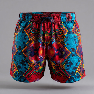 Shorts de football de haute qualité pour hommes, 100% polyester, shorts de rugby sublimés, shorts de jogging et de course pour hommes - Product Image 5