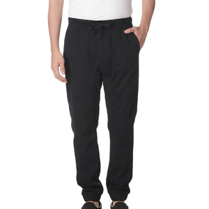 Men's 100% Cotton Canvas Jogger Pants Mid Waist Zipper Pockets Drawstring Breathable Eco-Friendly Quick Dry Casual - Product Image 1
