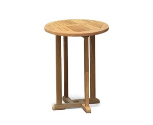 Mesa de Bar Redonda de Madera de Teca Indonesia Premium para Exteriores, Patio, Restaurante, Hotel, Resort, Villa, Proyecto, Proveedor de Muebles para Exportación - Product Image 4