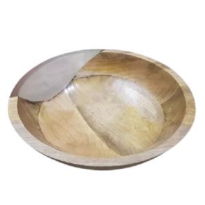 Cuenco de madera con Mango de resina, juego de servicio creativo de comida de la India, tamaño de diseño de logotipo personalizado, precio al por mayor - Product Image 2