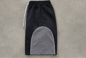 Shorts Bermuda Homme Noir et Gris de Qualité Supérieure, Taille Mi-Haute - Product Image 5