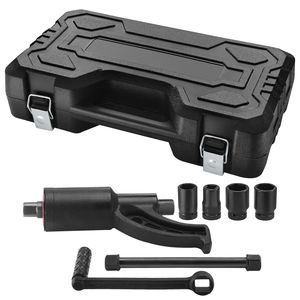 Heavy Duty 1 Inch Drive Lug Nut Wrench <b>Set</b> <b>Torque</b> Multiplier 1:58 4800N.m for Tough Removal and Installation - Product Image 6