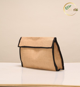 Reusable Jute Office <b>File</b> Carry Bag with Durable Material and Strong Handle - Product Image 2