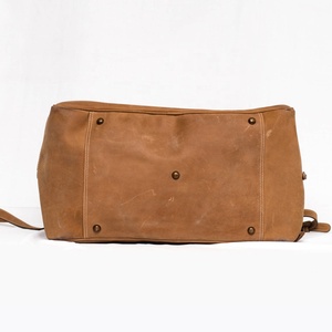 Sac de voyage unisexe léger en gros, sac de sport et de gym personnalisé, imperméable, durable, en cuir PU avec fermeture éclair - Product Image 2