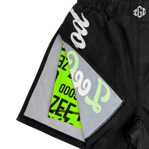 Shorts de combat MMA 2-en-1 personnalisés par sublimation avec doublure de compression intégrée, légers, respirants, pour grappling et No-Gi - Product Image 3