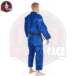 Traje de Judo Transpirable 100% Algodón con Corte Automatizado, Judogi con Cinturón, Resistente para Entrenamiento y Competición - Product Image 3