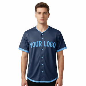 Impression personnalisée par sublimation du nom de l'équipe, du logo et du numéro, vêtements de sport bon marché, uniforme de baseball, maillots de baseball pour hommes - Product Image 2