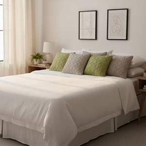 SOGA Lot de 6 housses de coussin décoratives en tricot torsadé, 3x 45cm vert sauge et 2x 45cm marron chocolat foncé, housses de coussin en tricot diamanté - Product Image 5