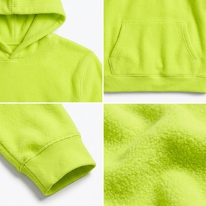 Conjunto de Chándal de 2 Piezas para Hombre, Sudadera con Capucha y Pantalones de Forro Polar, Cálido y Grueso para Invierno, Personalizado, OEM, Fabricante Mayorista - Product Image 4