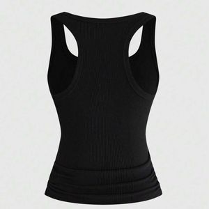 เสื้อกล้ามลายเสือดาวสำหรับผู้หญิง แบบริบบิ้น รับผลิตแบบ OEM ODM แบรนด์ส่วนตัว เสื้อผ้าสตรีทแวร์ ขายส่ง ผู้ผลิตเสื้อกล้ามฤดูร้อน - Product Image 2