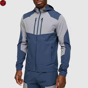 Men's Windbreaker Tracksuit Zip up <b>Jacket</b> and Pants Set Sportswear Jogger Sets Custom Logo <b>Patchwork</b> Sweatsuit for Men - Product Image 5
