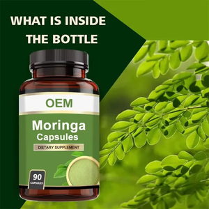 Cápsulas de Moringa 100% Naturales 500mg (120 Cápsulas) Cápsulas de Polvo de Hojas de Moringa Pura para Apoyo Inmunológico, Digestivo y Energético - Product Image 3