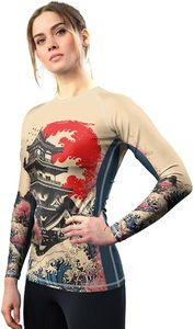 Custom Design Men's Long Sleeve Rashguard BJJ Compression Wear 100% Polyester Premium Quality OEM Service <b>Heat</b>-Transfer Printed - Product Image 3