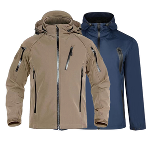 Chaqueta Softshell Unisex Impermeable y Cortavientos Transpirable para Exteriores, Precio Increíble, Oferta Especial, Diseño Liso Teñido en la Parte Delantera - Product Image 3