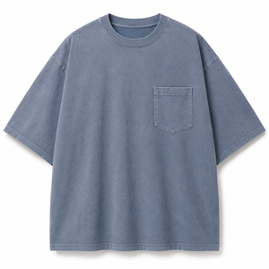 T-shirt blanc surdimensionné à manches courtes et col rond en coton, coupe classique, couleur unie, tricot jersey, style décontracté - Product Image 6